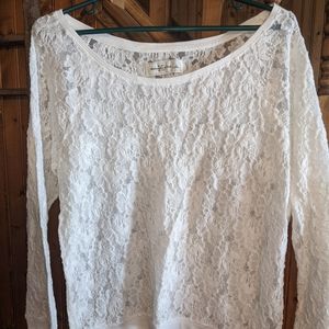 Abercrombie lace shirt